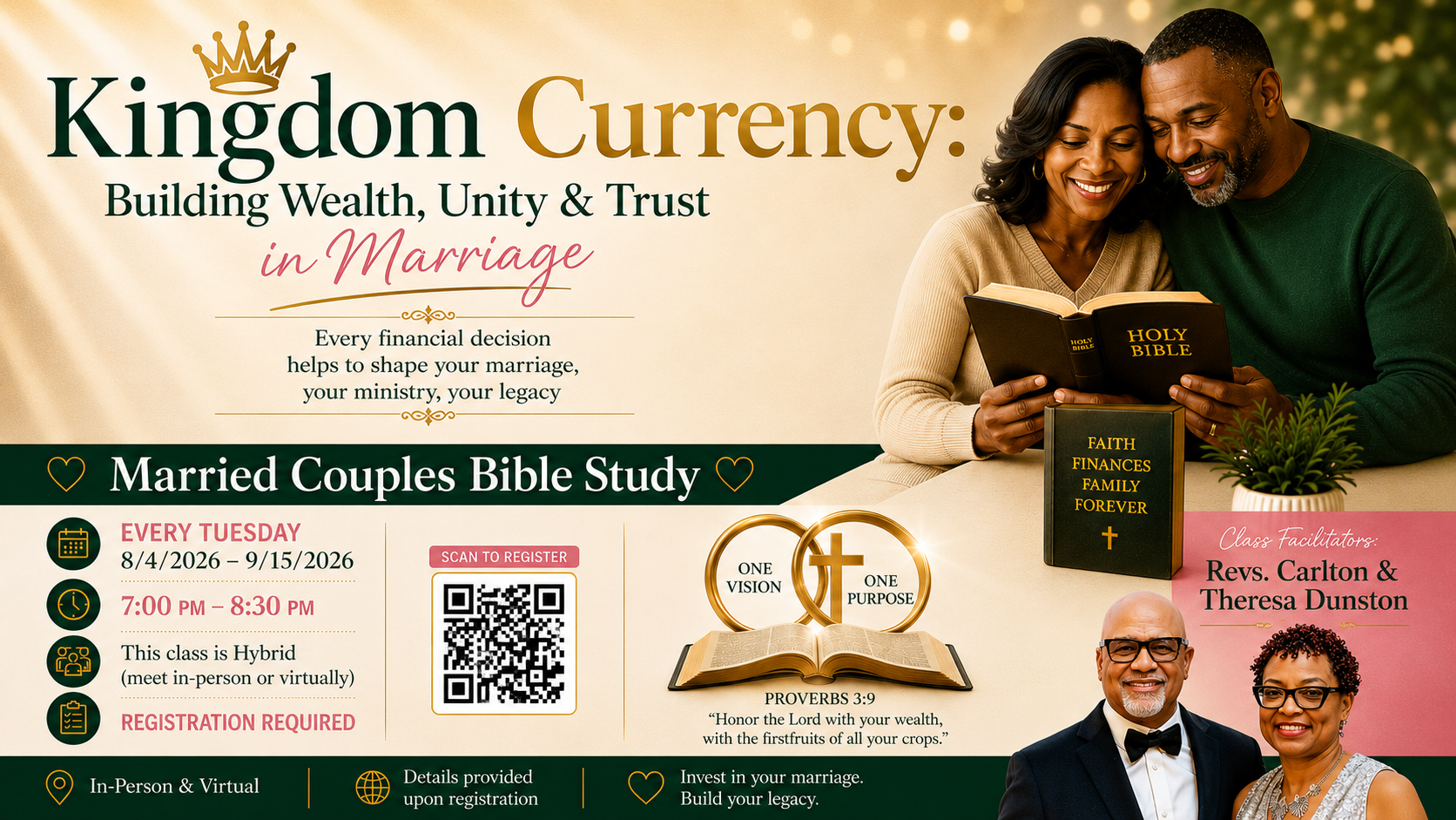 Kingdom Currency - Married Couples Bible Study